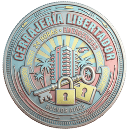 Cerrajería Libertador Logo
